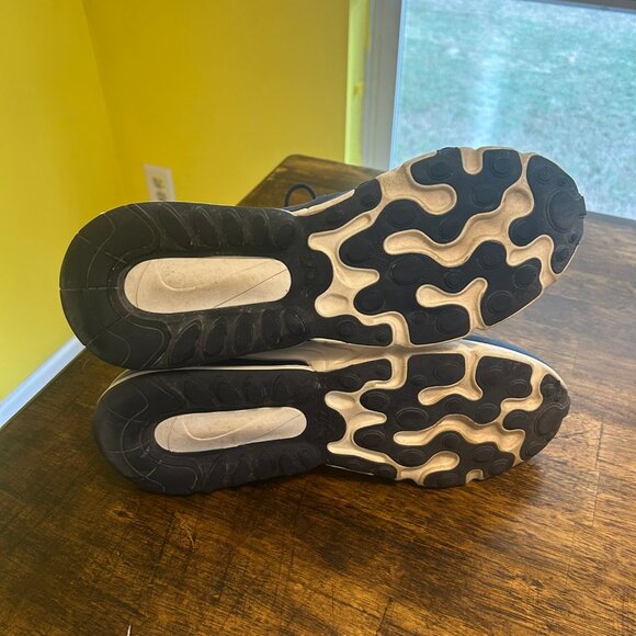 Nike Air Max 270 React Triple Blue - Size 11.5 - Picture 4 of 7